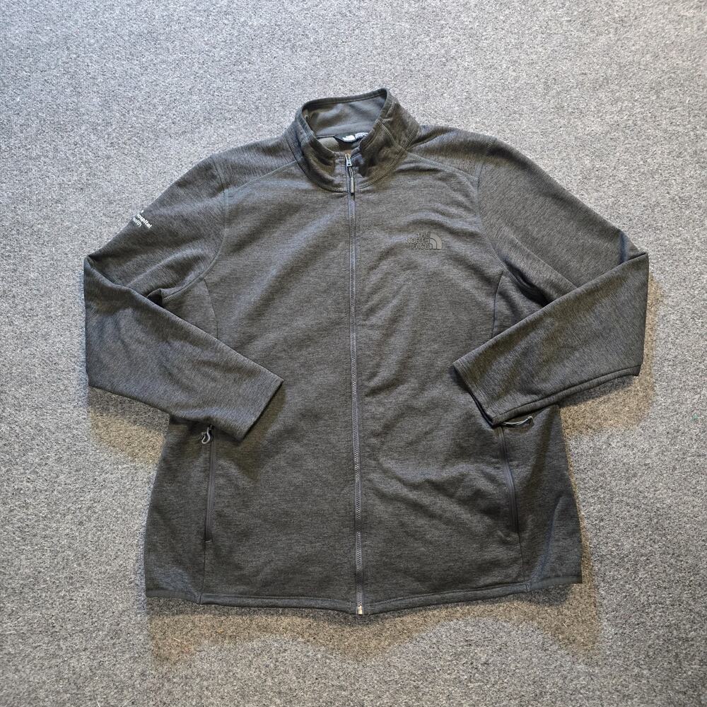 North Face Jacket Womens Size XXL Gray Full Zip Long Sleeve Capsule Outdoors